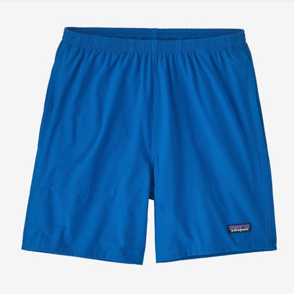 Patagonia Quick Dry Nylon Swim Trucks Mens Medium Blue Pockets Outdoor Vacation